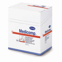 Салфетка нетканая стерильная MEDICOMP STERIL, комплект 25х2 шт., 10х10 см, 421725