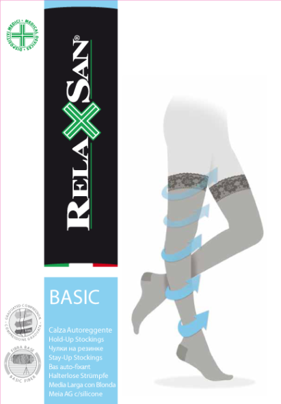 Чулки  RELAXSAN STAY-UP BASIC 280
