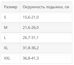 Голеностопный бандаж 2204 OPPO