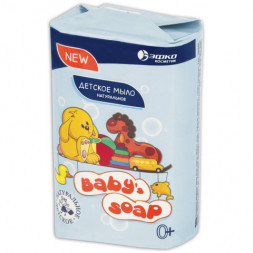 Мыло туалетное детское 90 г, BABY'S SOAP (Бейби соап), &quot;Натуральное&quot;, 80362
