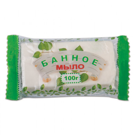 Мыло туалетное 100 г, &quot;Банное&quot; (ЭФКО), 80346