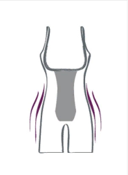 Glamour	боди-торсе BH1501. Body Hush
