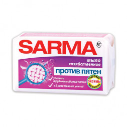 Мыло хозяйственное 140 г, SARMA &quot;Против пятен&quot;, 11150