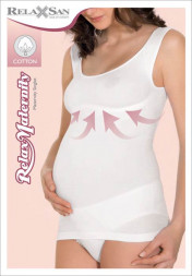 Майка с поддержкой для груди для будущих мам RelaxMaternity 5300. Relaxsan