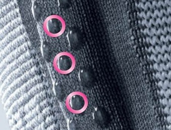Бандаж коленный с силиконовым пателлярным кольцом genumedi III на полное бедро с силиконовой лентой