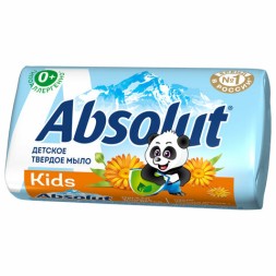 Мыло туалетное детское 90 г, ABSOLUT KIDS &quot;Календула&quot;, натуральное, 07357, 6063