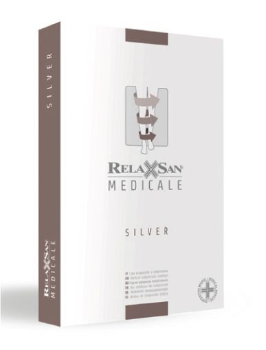 Компрессионные гольфы с серебром RELAXSAN MEDICALE SILVER