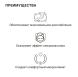 Подушка эргономичная LUBUA NIATURE П502