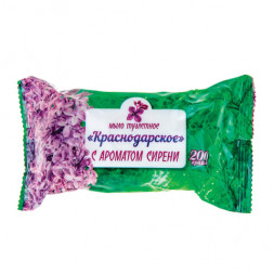 Мыло туалетное 200 г, Краснодарское, (Меридиан), &quot;Сирень&quot;