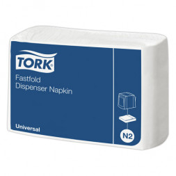 Салфетки TORK (Система N2) Fastfold, комплект 36 шт., 25х30 см, 300 шт., белые, 10933