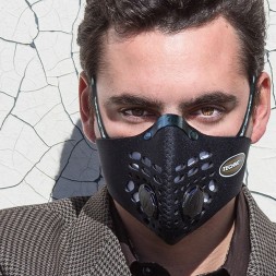 Ремешок на голову для маски Respro черный