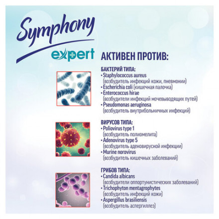 Средство антивирусное 250 мл, SYMPHONY EXPERT &quot;Эвкалипт&quot;, аэрозоль, для ПОВЕРХНОСТЕЙ и воздуха, 37054, 4600104037054S
