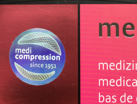 Женские компрессионные чулки с силиконовой резинкой mediven® plus