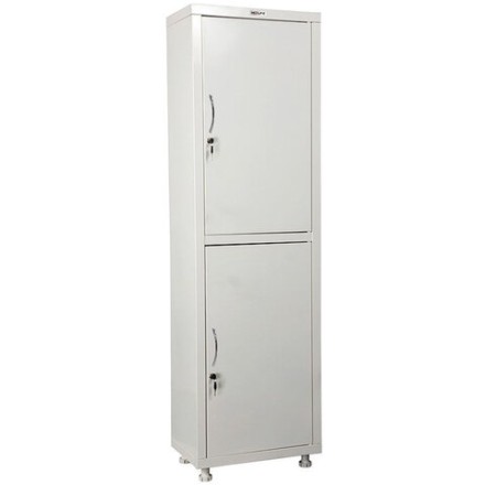 Шкаф медицинский 1-створчатый HILFE &quot;МД 1 1650/SS&quot; 1755х500х320 мм, белый, S26199201009