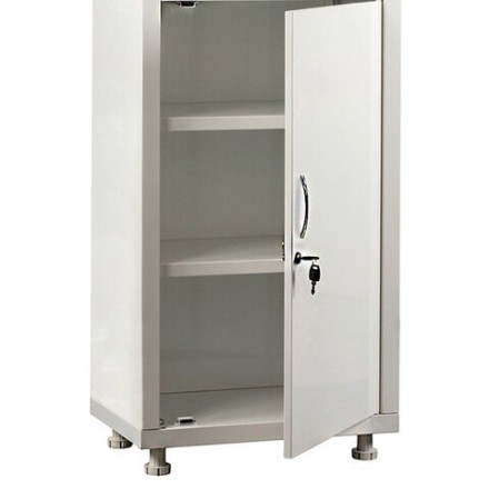 Шкаф медицинский 1-створчатый HILFE &quot;МД 1 1650/SG&quot; 1755х500х320 мм, стекло, белый, S26199201509