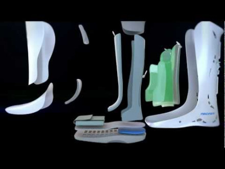 Тутор (&quot;сапог&quot;) с пневмофиксацией для голеностопного сустава  XP WALKER, AIRCAST
