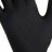 Перчатки нитриловые сверхпрочные с текстурой SFM MEGA TEX BLACK 25 пар (50 штук), размер L (большой)
