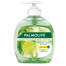 Мыло жидкое с антибактериальным эффектом 300 мл PALMOLIVE &quot;Нейтрализатор запаха&quot;, дозатор, 8714789338422
