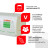 Полотенца бумажные 200 шт., LAIMA (H3) ADVANCED WHITE, 2-слойные, белые, КОМПЛЕКТ 15 пачек, 23х20,5, V-сложение, 111341