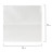 Полотенца бумажные 250 шт., LAIMA (H3) UNIVERSAL WHITE PLUS, 1-слойные, белые, КОМПЛЕКТ 15 пачек, 23х23, V-сложение, 111343