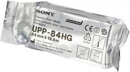 Бумага для медицинских регистрирующих приборов Sony UPP-84HG 12,5 м х 84 мм (для принтера UP-D711MD)