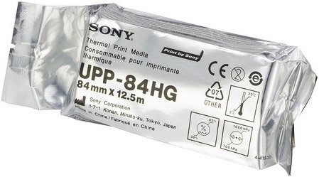 Бумага для медицинских регистрирующих приборов Sony UPP-84HG 12,5 м х 84 мм (для принтера UP-D711MD)